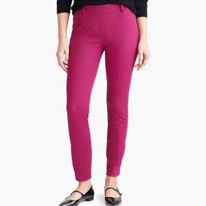 J. Crew women's raspberry pink WINNIE PANT CITY FIT